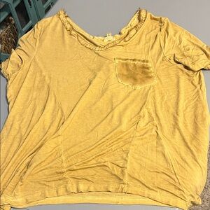 Women's Yellow Top
